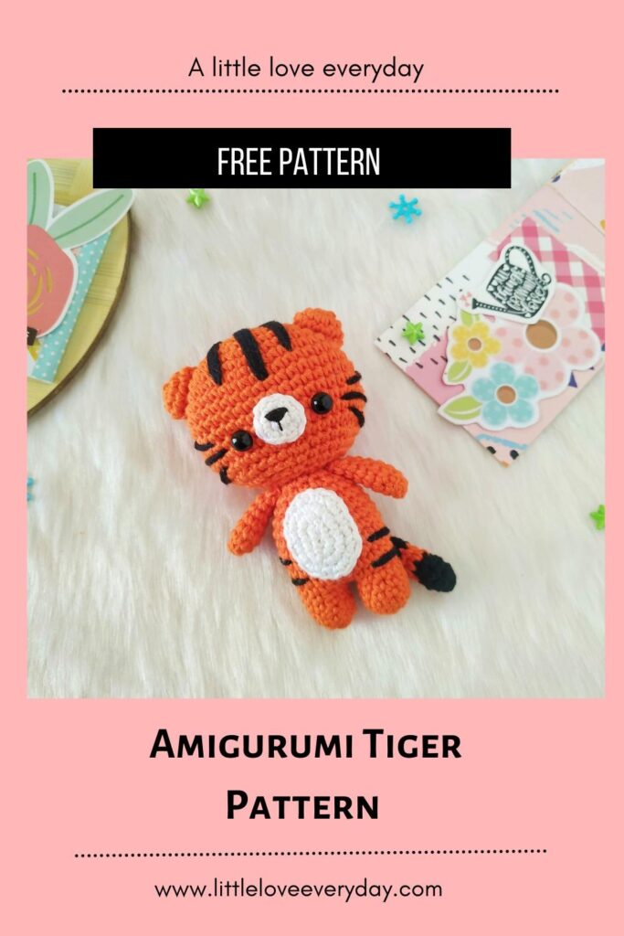 Amigurumi tiger