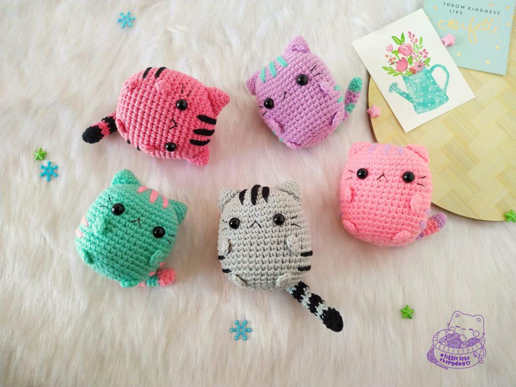 Amigurumi cat pattern