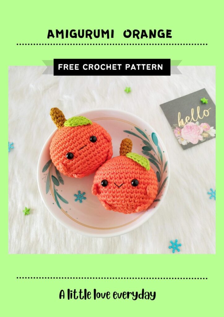 Amigurumi orange