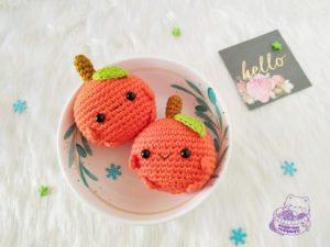 Amigurumi orange