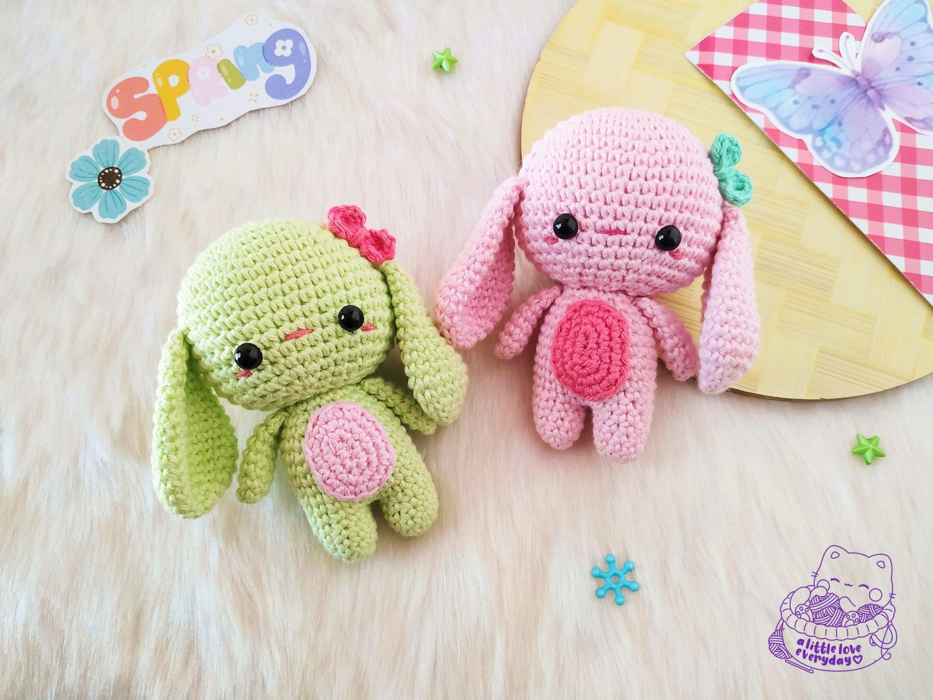 Spring bunny amigurumi pattern ⋆ A little love everyday