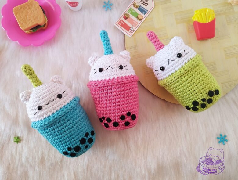 Boba cat amigurumi