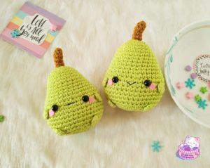 Amigurumi pear