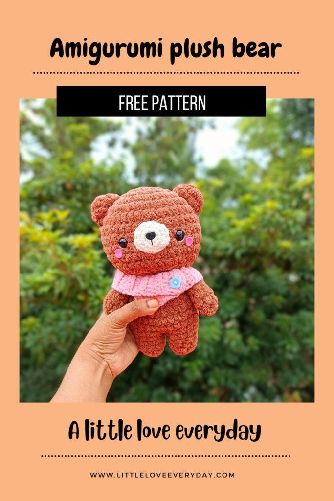 Amigurumi bear pattern