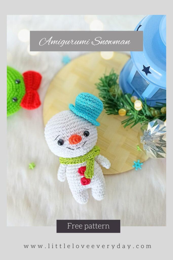 Amigurumi Snowman Pinterest