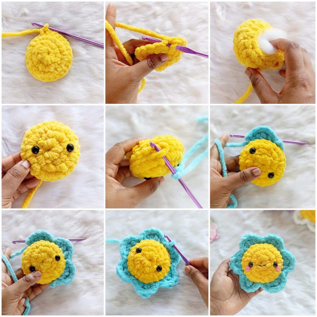 Flower amigurumi pattern