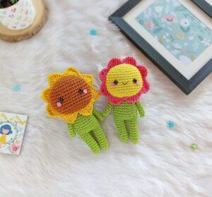 Flower pals amigurumi