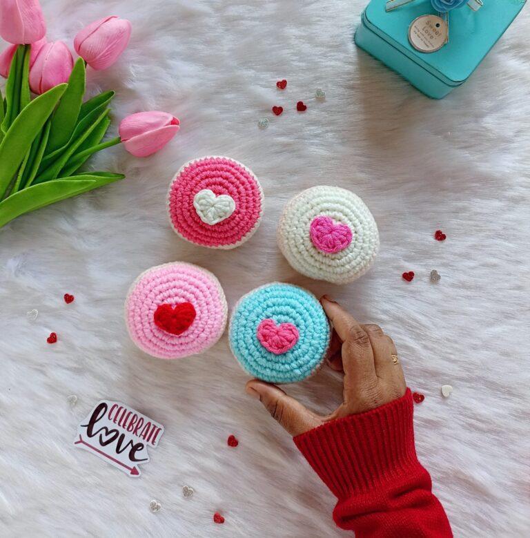 Valentine cookie amigurumi