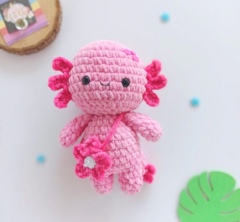 Amigurumi Axolotl pattern