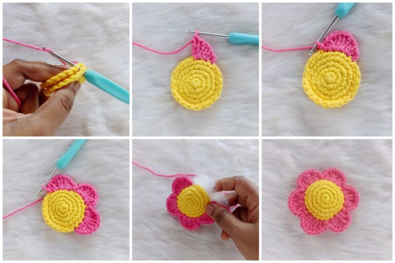 Crochet flower