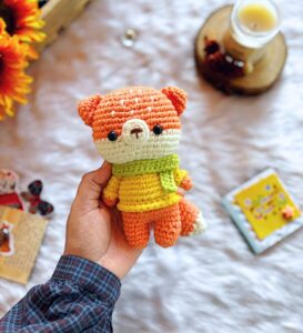 Amigurumi fox