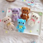 Tiny teddy amigurumi