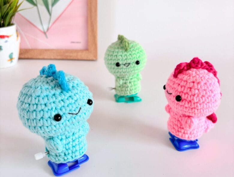 Windup walking amigurumi