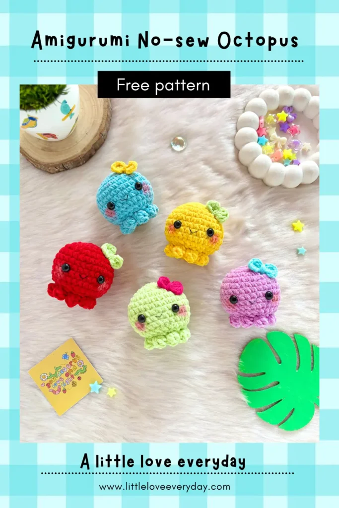 Octopus pattern pin