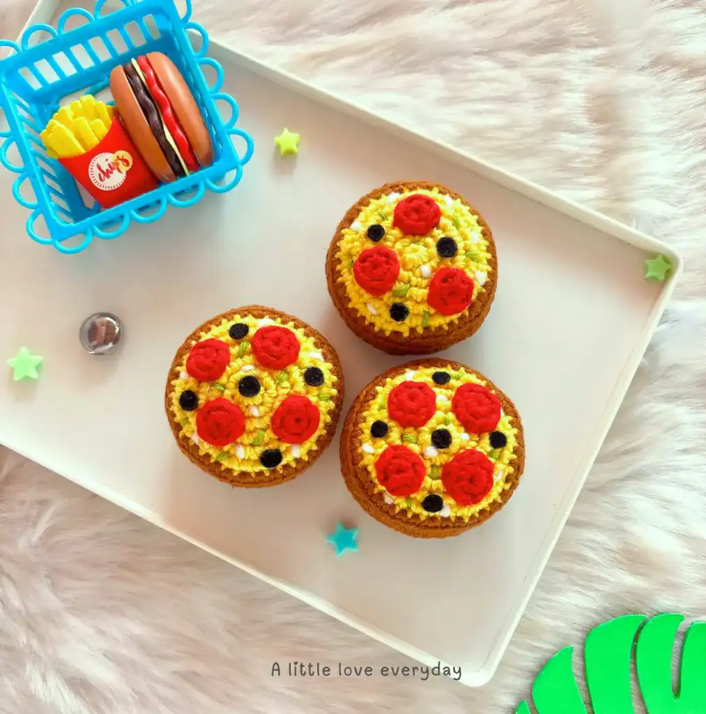 Amigurumi Pizza