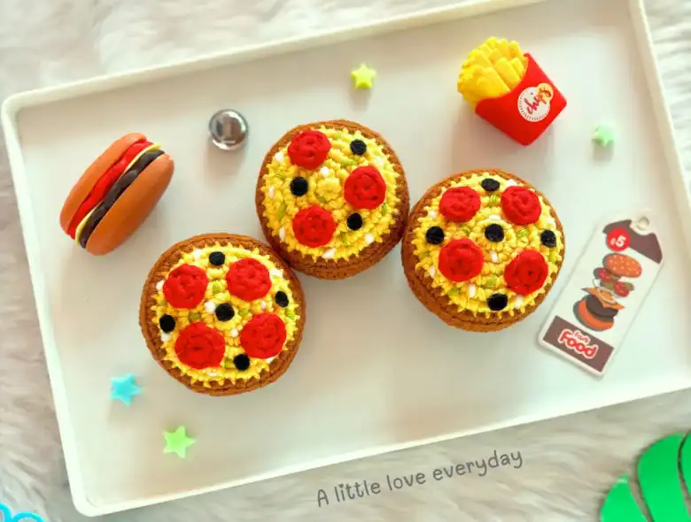 Amigurumi Pizza